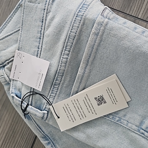 NWT 7 for all mankind Dojo Tailorless trouser jean - Picture 7 of 11